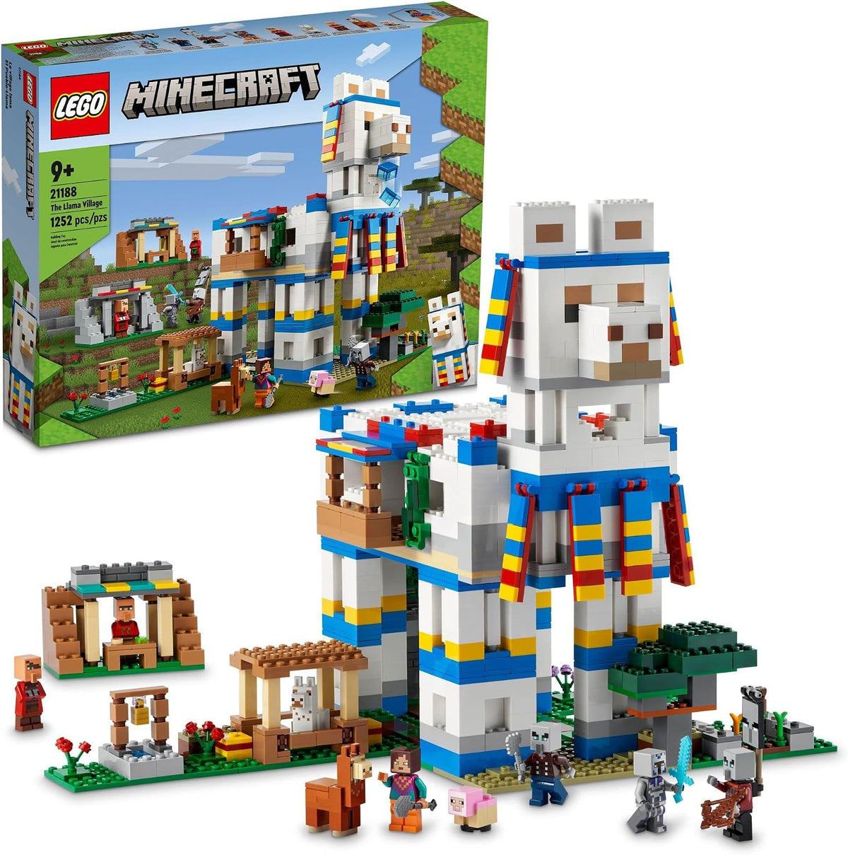 LEGO Minecraft The Llama Village Farm House Toy 21188 — image 1