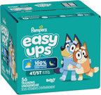 Pampers Easy Ups Training Underwear Boys, 4T-5T Size 6 Diapers, 56 Count (Packaging & Prints May Vary)