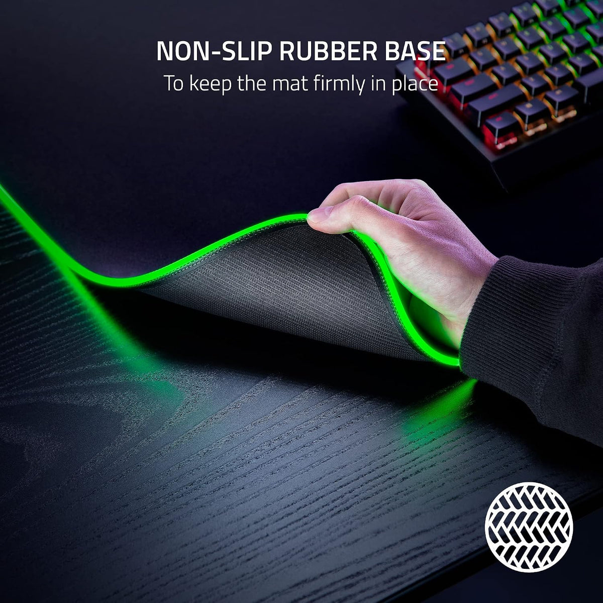 Razer Goliathus Chroma 3XL Gaming Mouse Pad — black — product image 6