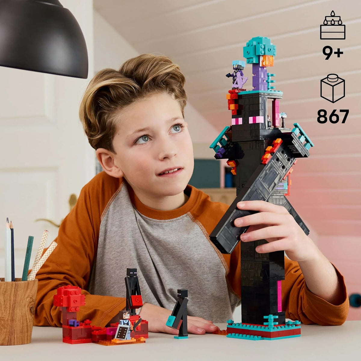 LEGO Minecraft The Enderman Tower 21279 — image 2