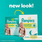 Pampers Sensitive Baby Wipes - Unscented - 192 ct