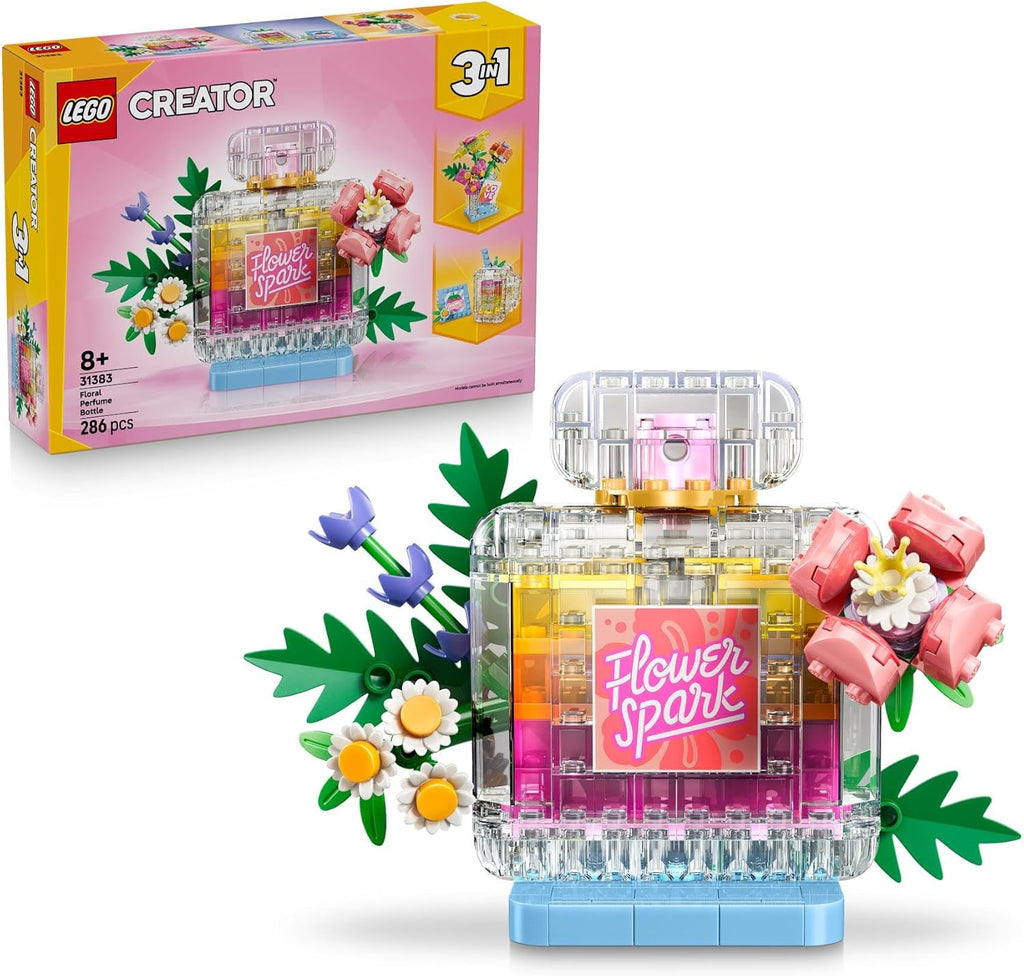 LEGO Creator 3in1 Floral Decor Perfume Bottle 31383 — image 1