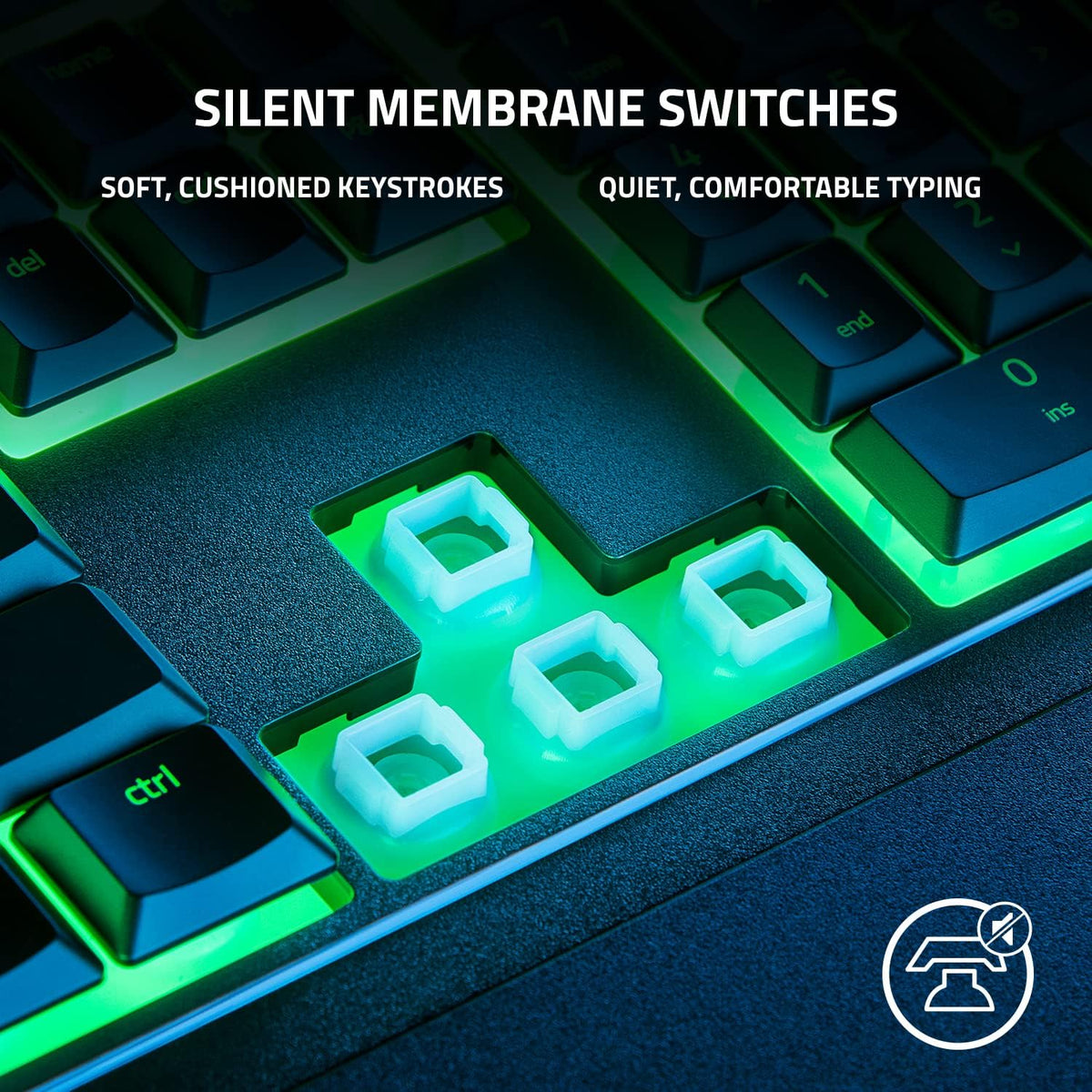 Razer Ornata V3 X Gaming Keyboard — Black — product image 3
