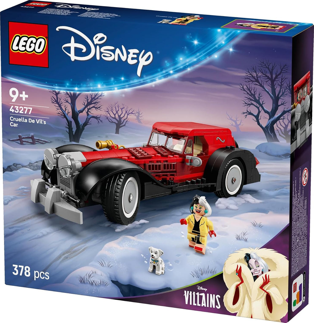 LEGO Disney Cruella De Vil’s Car 43277