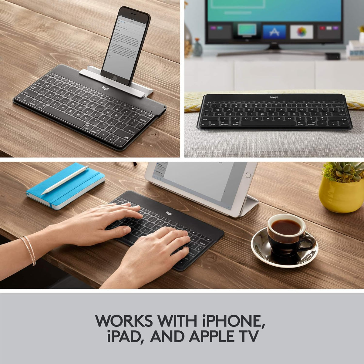 Logitech Keys-To-Go Keyboard — Black