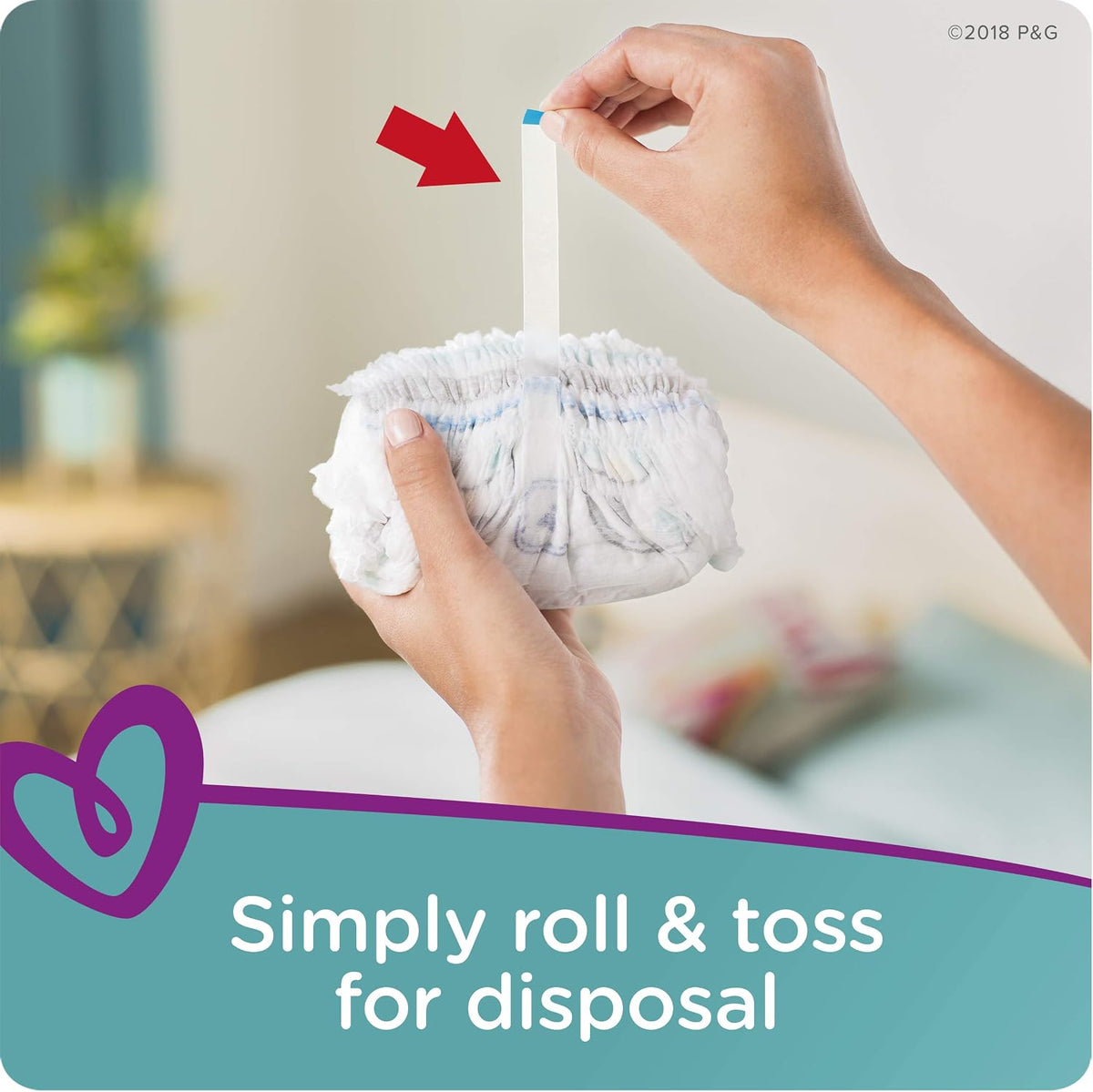 Diapers Size 3, 156 Count - Pampers Pull On Cruisers 360 degree Fit Disposable Baby Diapers with Stretchy Waistband, ONE MONTH SUPPLY (Packaging May Vary)