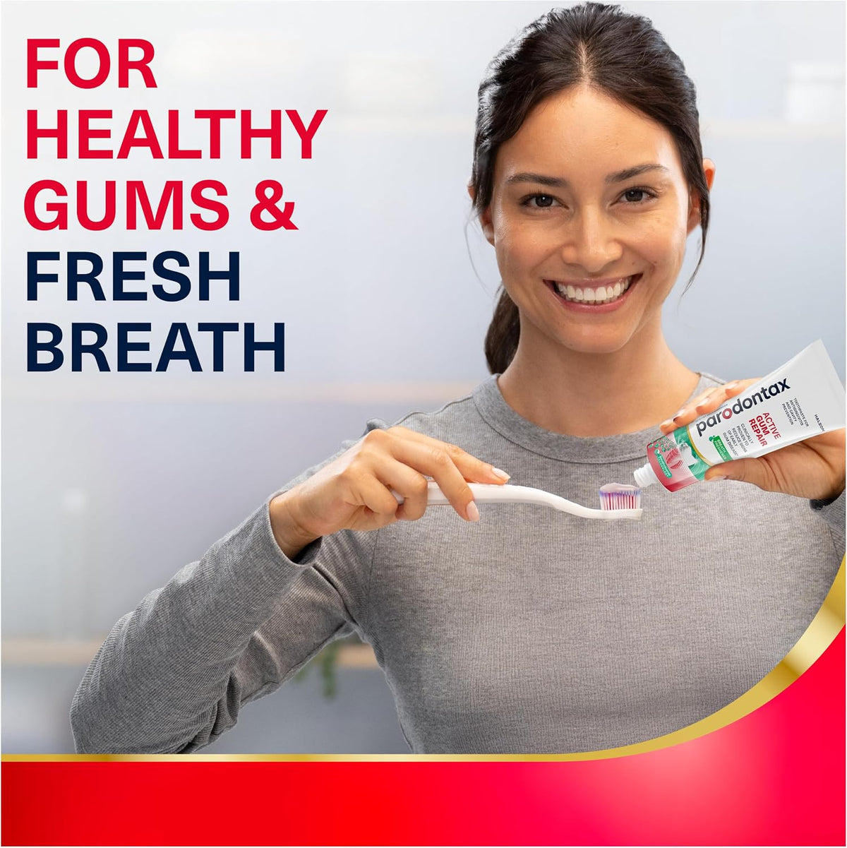 Parodontax Active Gum Repair Breath Freshener Toothpaste, 3x3.4 oz — additional product view 7
