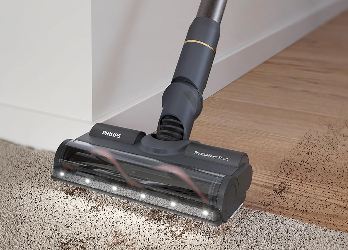 Philips Cordless Stick Vacuum Pet, 25.2V, 1080L/Min Airflow, 80 Min Runtime — Coral Mood