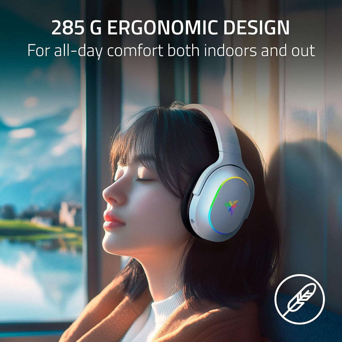 Razer Barracuda X Chroma Wireless Gaming Headset — White — product image 3