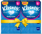 Kleenex Daily Care Facial Tissue - Pack Of 10 Boxes, 120 Sheets X 2 Ply — additional view 2