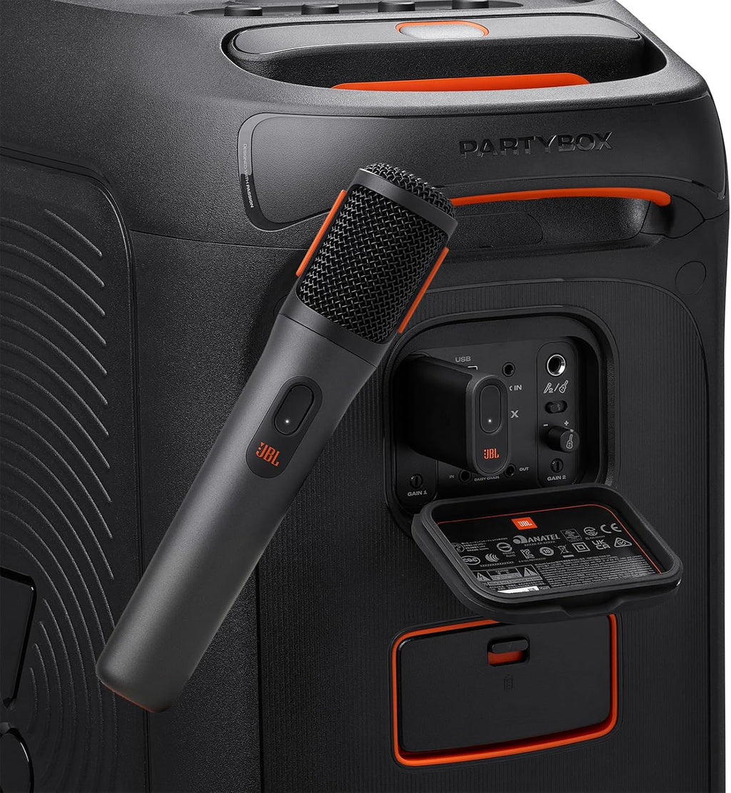 JBL PartyBox Rechargeable Wireless Microphones — Pair — Black