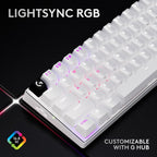 Logitech G PRO X 60 LIGHTSPEED Gaming Keyboard — White