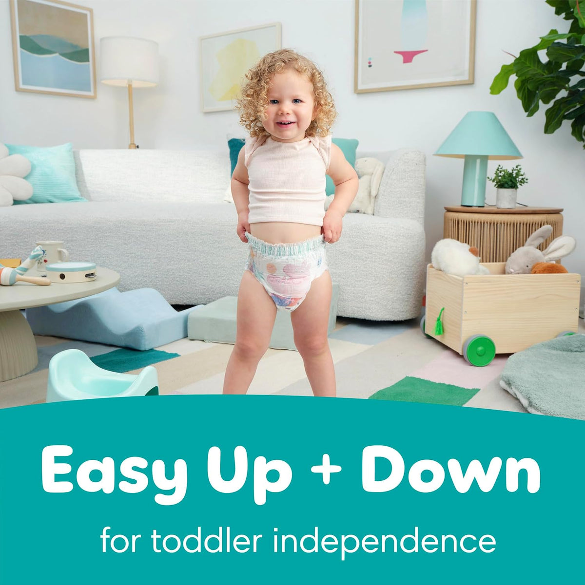 Pampers Training Pants - Easy Ups Girls & Boys - Size 2T-3T, 74 Count, My Little Pony Potty Underwear (Packaging May Vary)