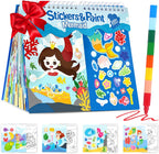 YPLUS Sticker & Paint Activity Book — Mermaid