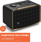 JBL Authentics 200 Wi-Fi and Bluetooth Speaker — Black