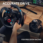 Logitech G29 SE with Shifter Racing Wheel and Pedals — Black