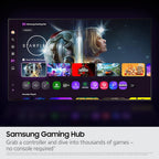 Samsung 85-Inch Class Crystal UHD U8000F 4K Smart TV (2025 Model) Endless Free Content, Crystal Processor 4K, MetalStream Design, Knox Security, Alexa Built-in