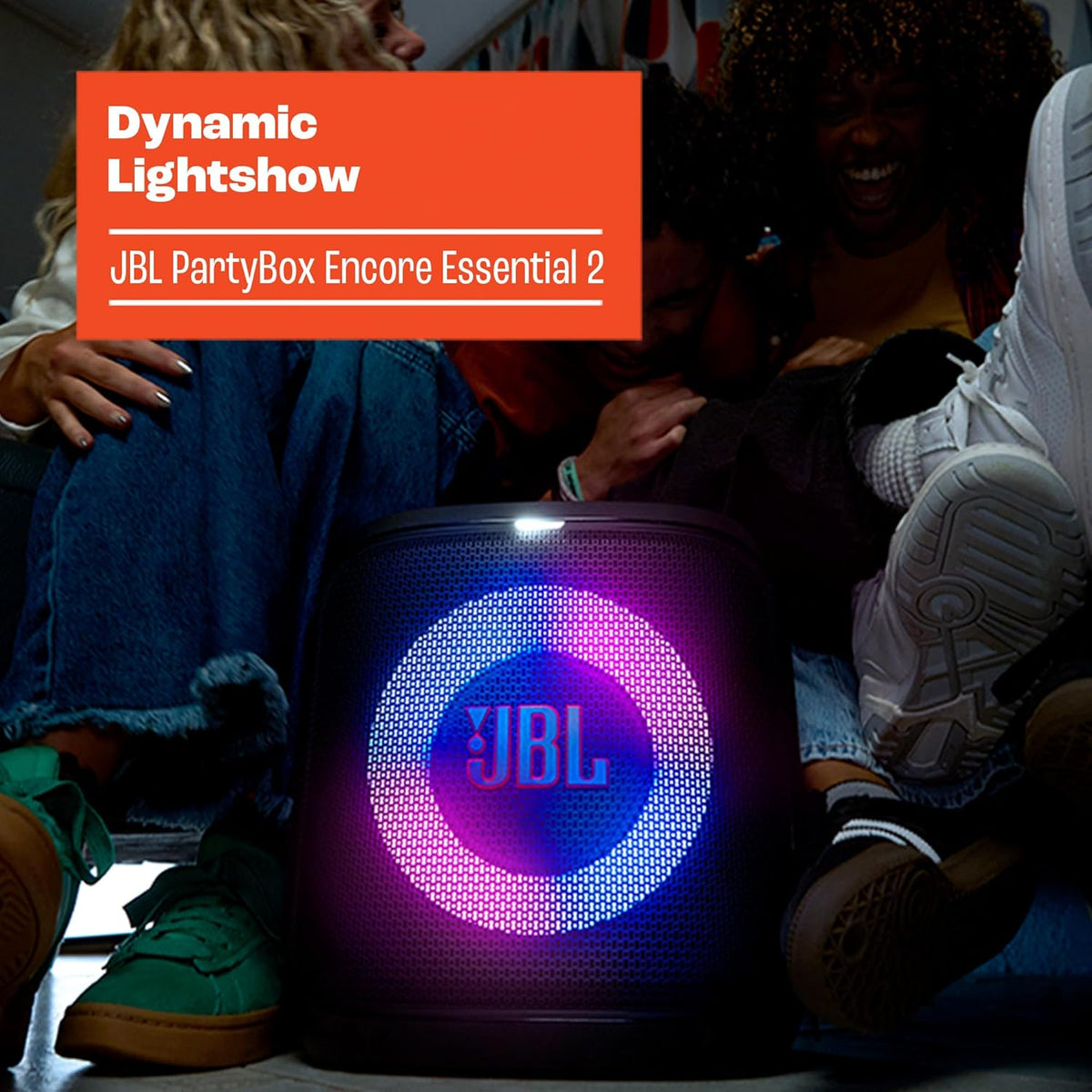 JBL PartyBox Encore Essential 2 with EasySing Wireless Microphones