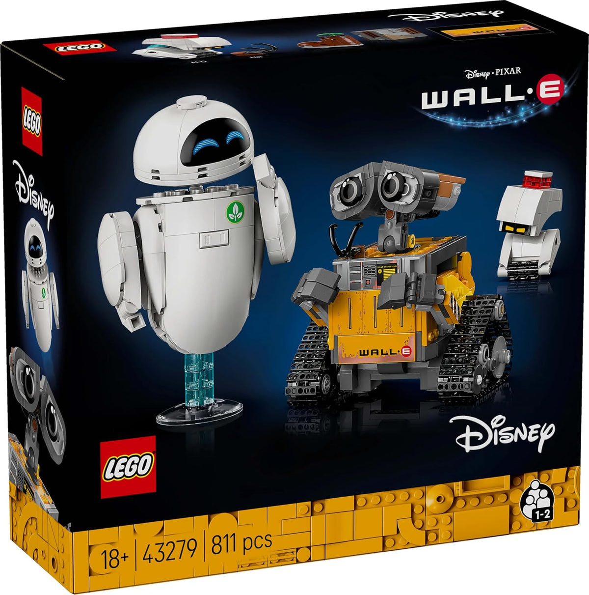 LEGO Disney & Pixar WALL-E and EVE 43279