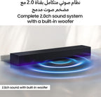 Samsung B-series Soundbar, B400F, 2.0 ch, Subwoofer, 2.0ch Sound with Built-in Woofer, One Remote Control, Surround Sound Expansion, Bluetooth TV connection, HW-B400F/ZN (2025 - UAE Version)