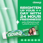 Closeup Triple Fresh Gel Toothpaste, Menthol Fresh, for 24HR fresh breath, 120ml x 4 — additional product view 3