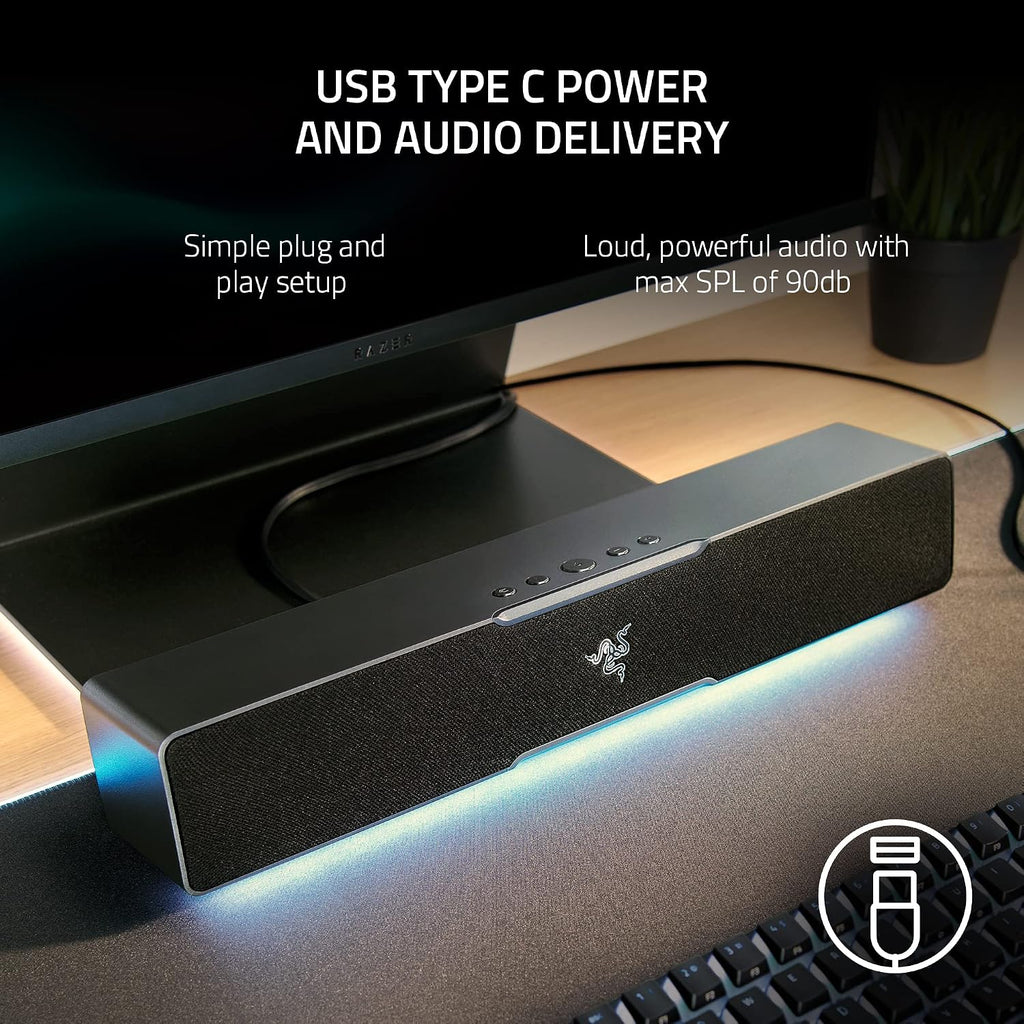 Razer Leviathan V2 X PC Gaming Soundbar — Black — product image 5