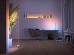 Philips Hue Signe White and Colour Ambiance Gradient Table Lamp [White] Smart Lighting with Bluetooth. Works with Alexa, Google Assistant and Apple Homekit. — White