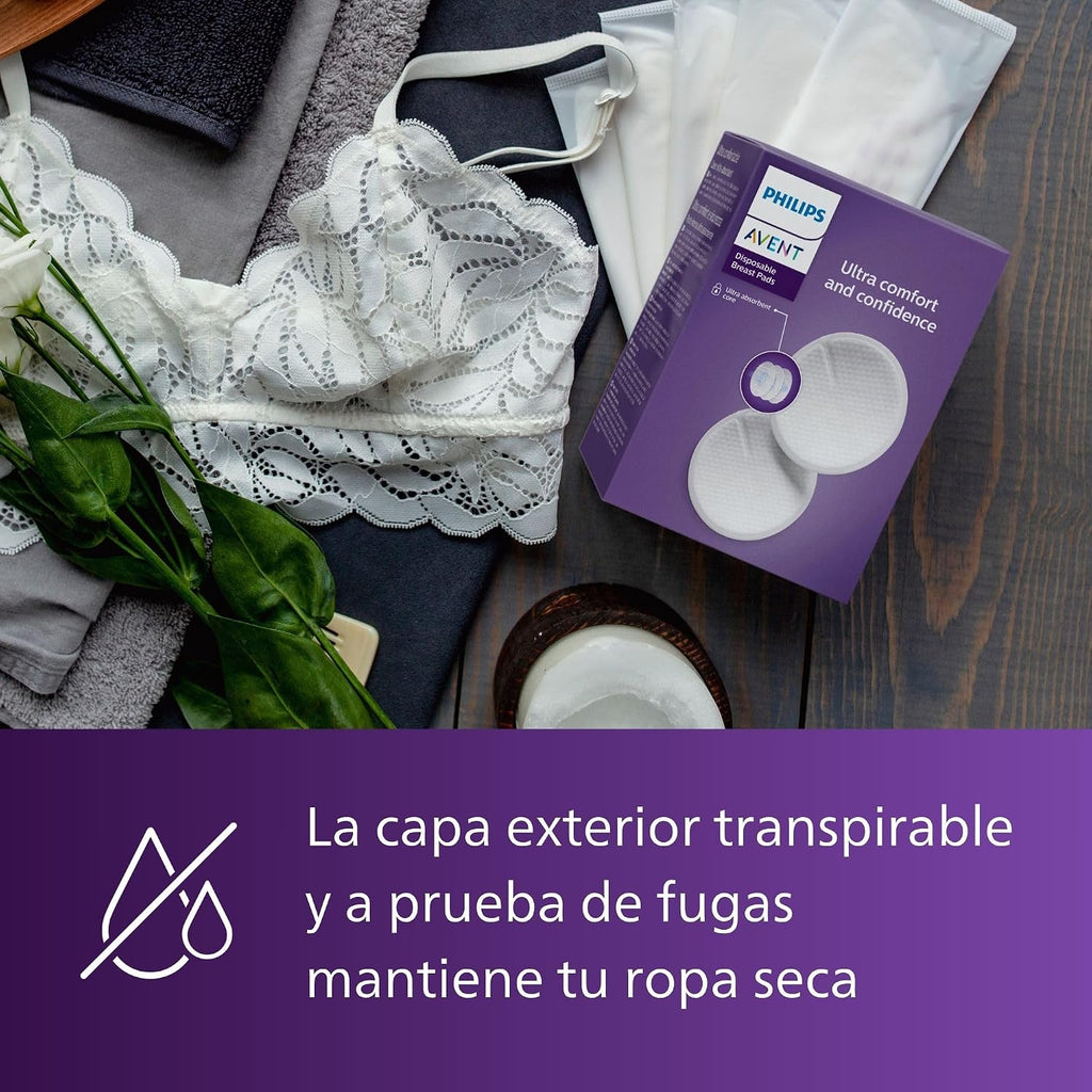 Philips Avent ULTRA COMFORT DISP B/PADS X60 — Transparant