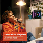 JBL PartyBox Encore with Wireless Microphone — Black