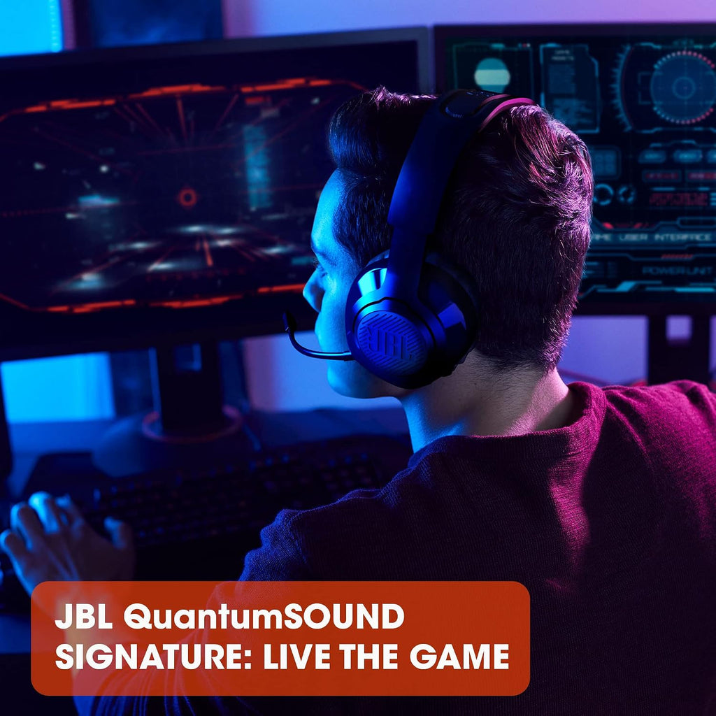 JBL Quantum 350 Wireless Gaming Headset — Black