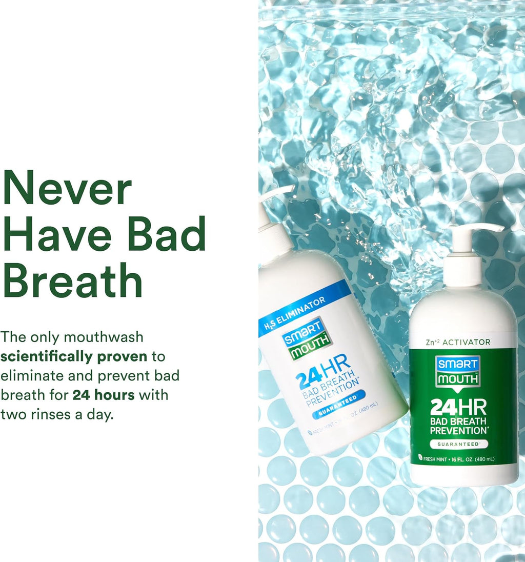 SmartMouth Original 2-Bottle Zinc Activated Mouthwash with Pumps, 16 fl oz — additional product view 5