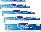 Fine Multi-Purpose Kitchen Paper Hand Towel Tissue, 150 sheets x 2Ply (Pack of 4) — front product image