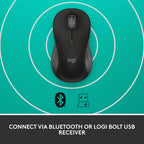 Logitech M550 Wireless Mouse — Black