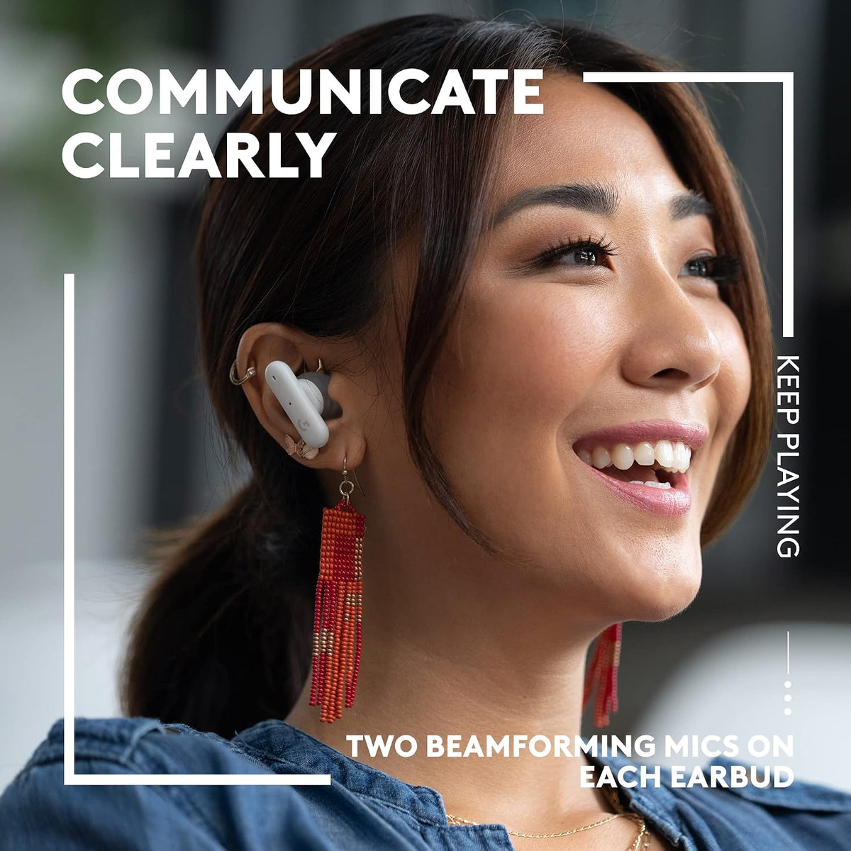 Logitech G FITS True Wireless Gaming Earbuds — Black