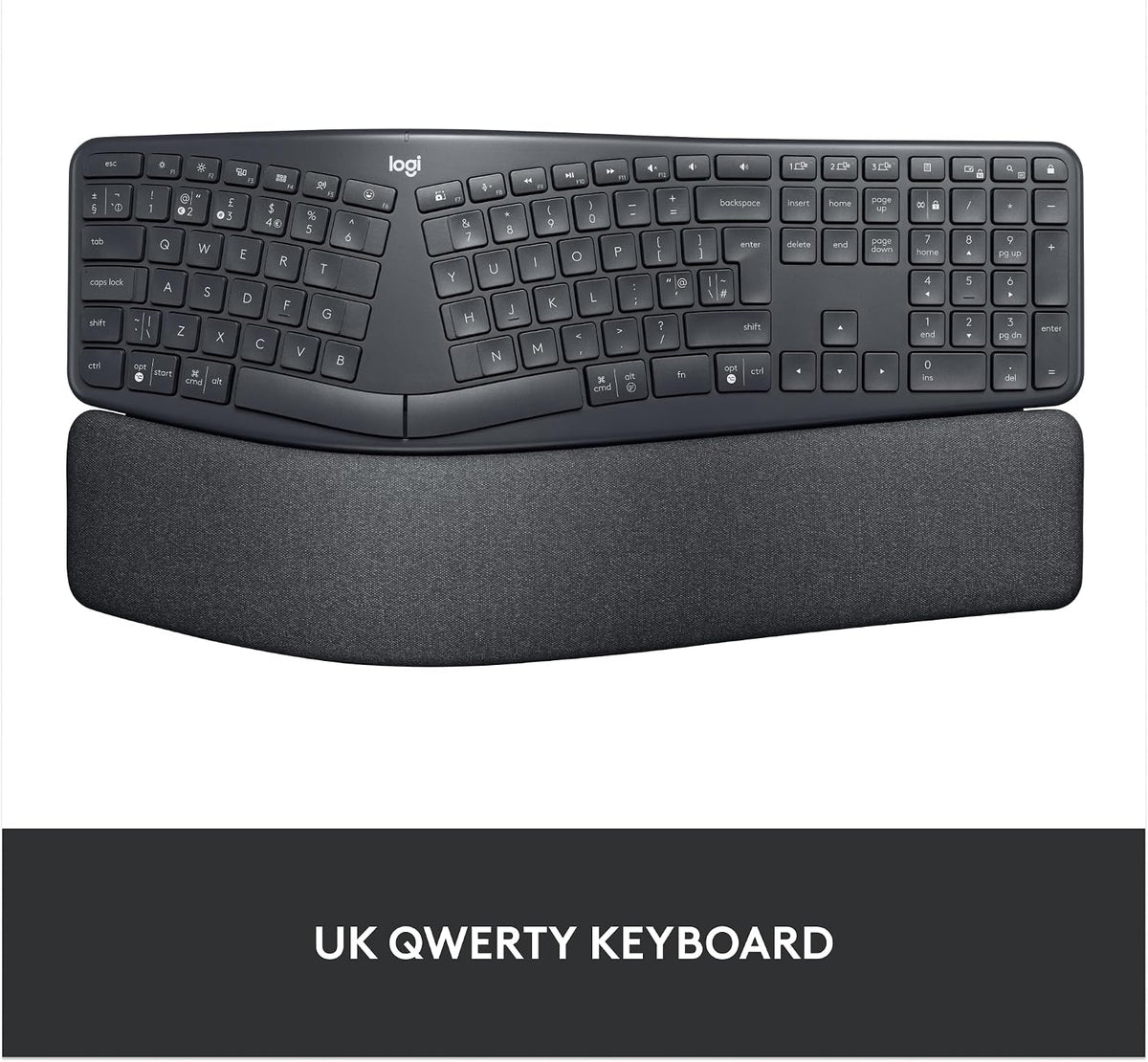 Logitech K860 Keyboard — Grey