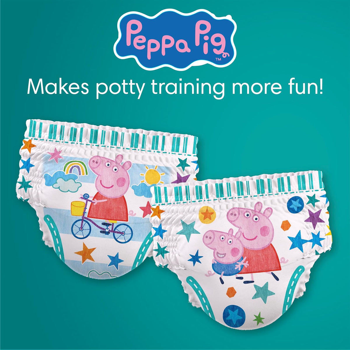 Pampers Training Pants - Easy Ups Girls & Boys - Size 3T-4T, 66 Count, My Little Pony Potty Underwear (Packaging May Vary)