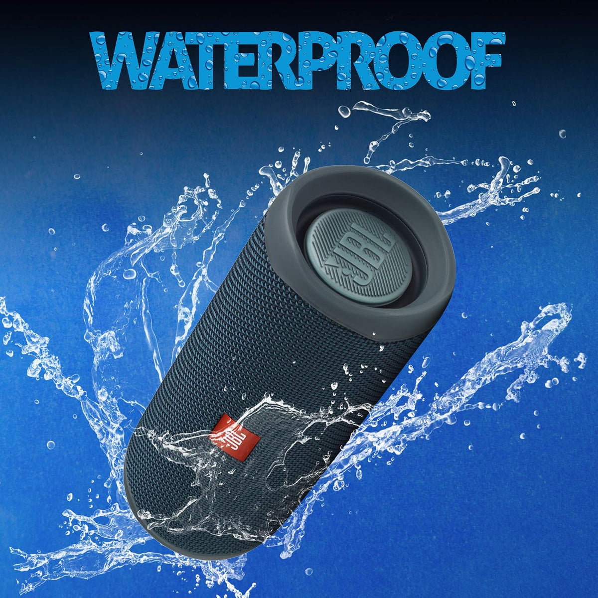 JBL Flip 5 Portable Bluetooth Speaker — Blue
