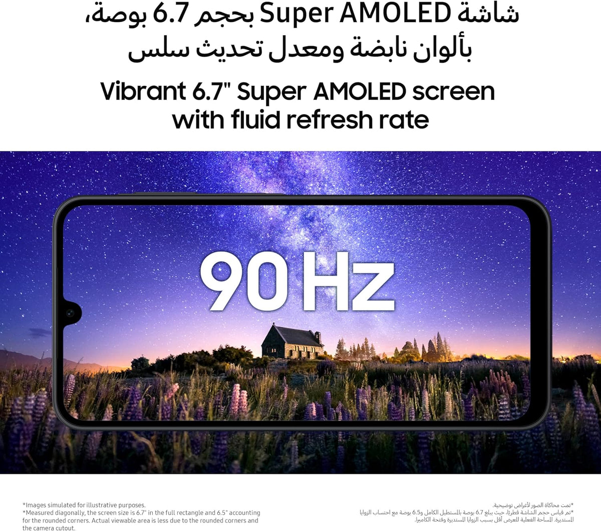 Samsung Galaxy A17 LTE, Android Smartphone, 128GB Storage, 4GB RAM, Gray, 6x OS Upgrades, Large Display, 50MP OIS Camera (UAE Version)