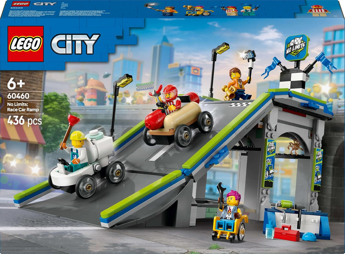 LEGO City No Limits: Race Car Ramp Track 60460