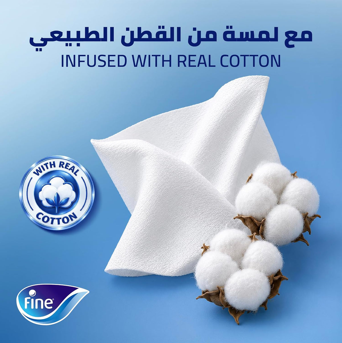 Fine Pocket Facial Tissue, 10 packs of 10 sheets x 3 Ply — additional view 3