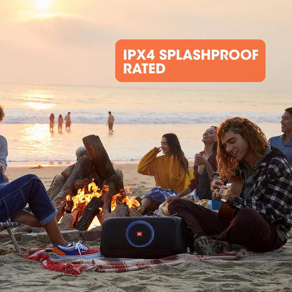 JBL PartyBox On-The-Go with Wireless Microphone — Black