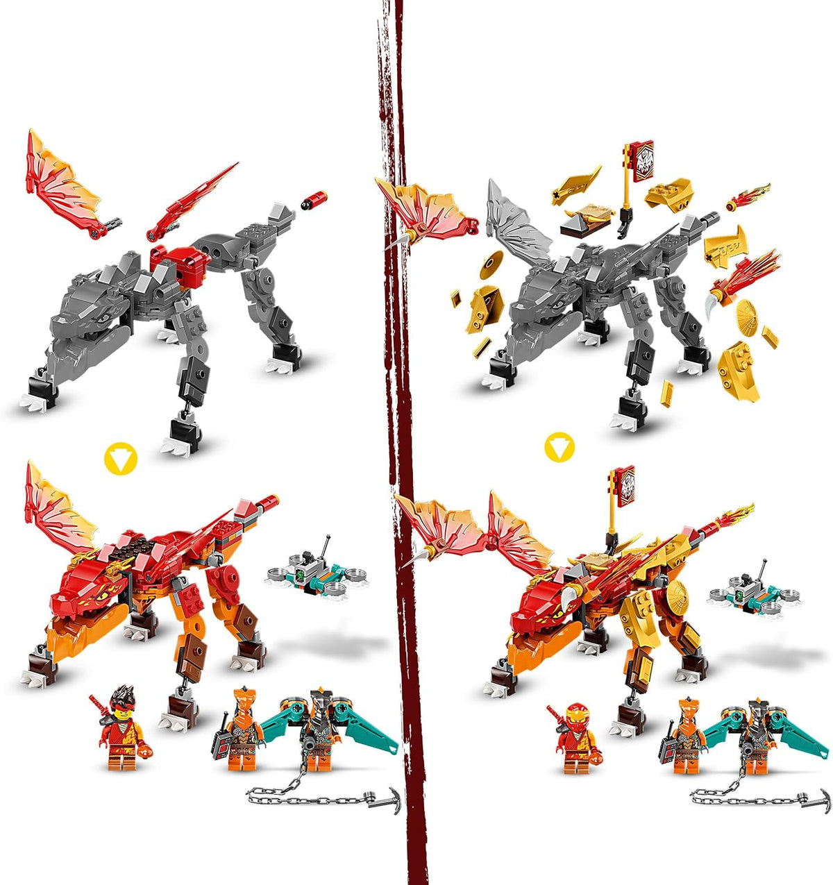 LEGO NINJAGO Kai's Fire Dragon EVO 71762