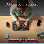 Logitech Wave Keys Keyboard — Graphite