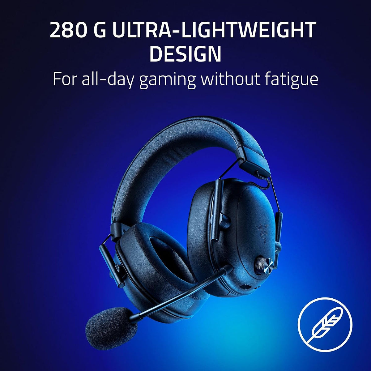 Razer BlackShark V2 HyperSpeed Wireless Esports Gaming Headset — White — product image 6