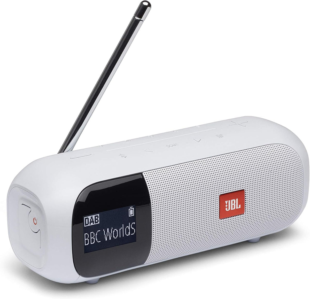 JBL Tuner 2 Portable DAB/FM Bluetooth Radio — White