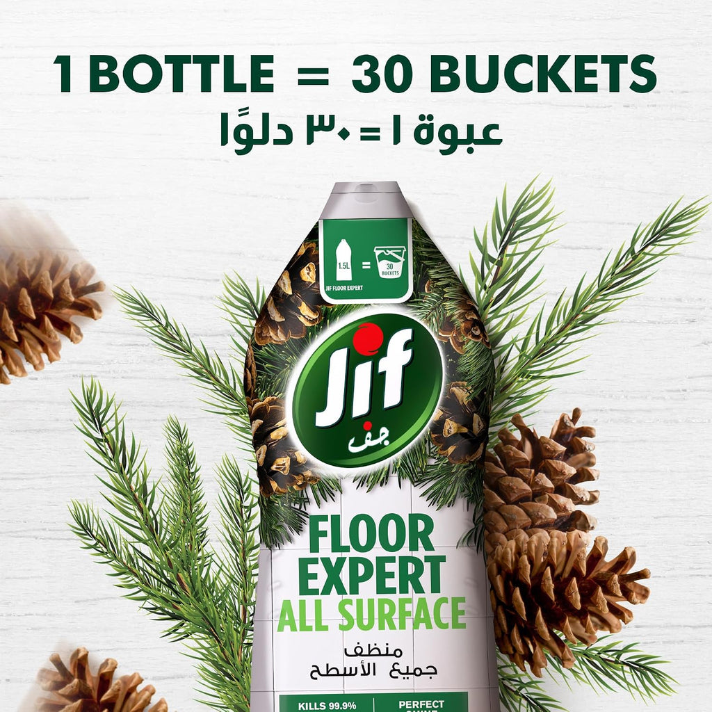 JIF Floor Expert Liquid Cleaner, All Surface, Pine, 1.5L — additional product view 7