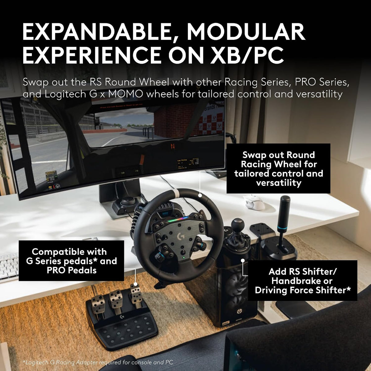 Logitech G RS50 Wheel System — Xbox / PC