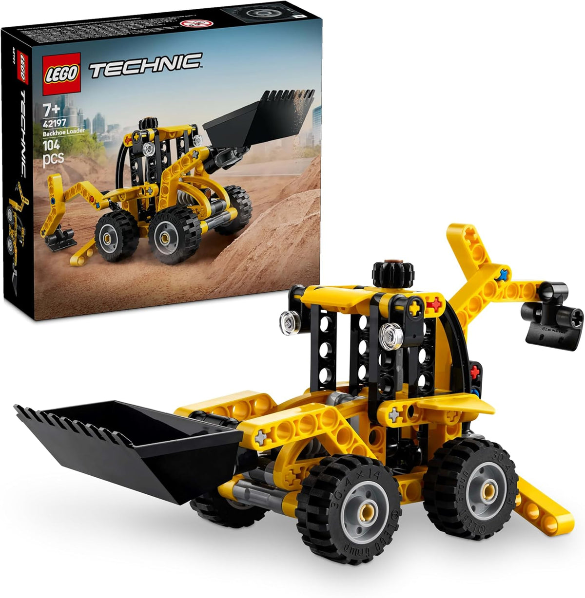 LEGO Technic Backhoe Loader 42197 — image 1