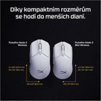 HyperX PF Has 2 Mini WL WHT Gm Ms — white — product image 5