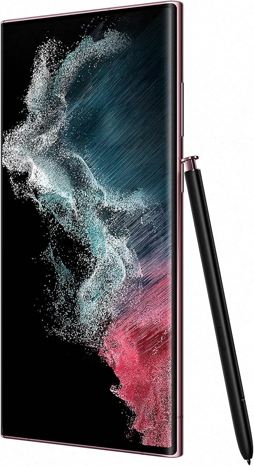Mobile Phone Galaxy S22ULT 5G/256GB Burg. SM-S908B SAMSUNG, Red